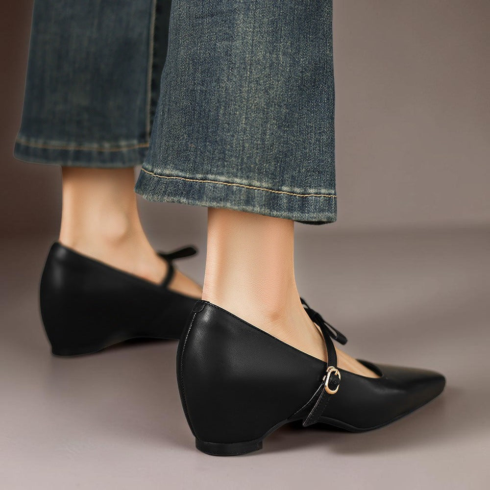 Madeline | Bow-Strap Mary Jane Pump