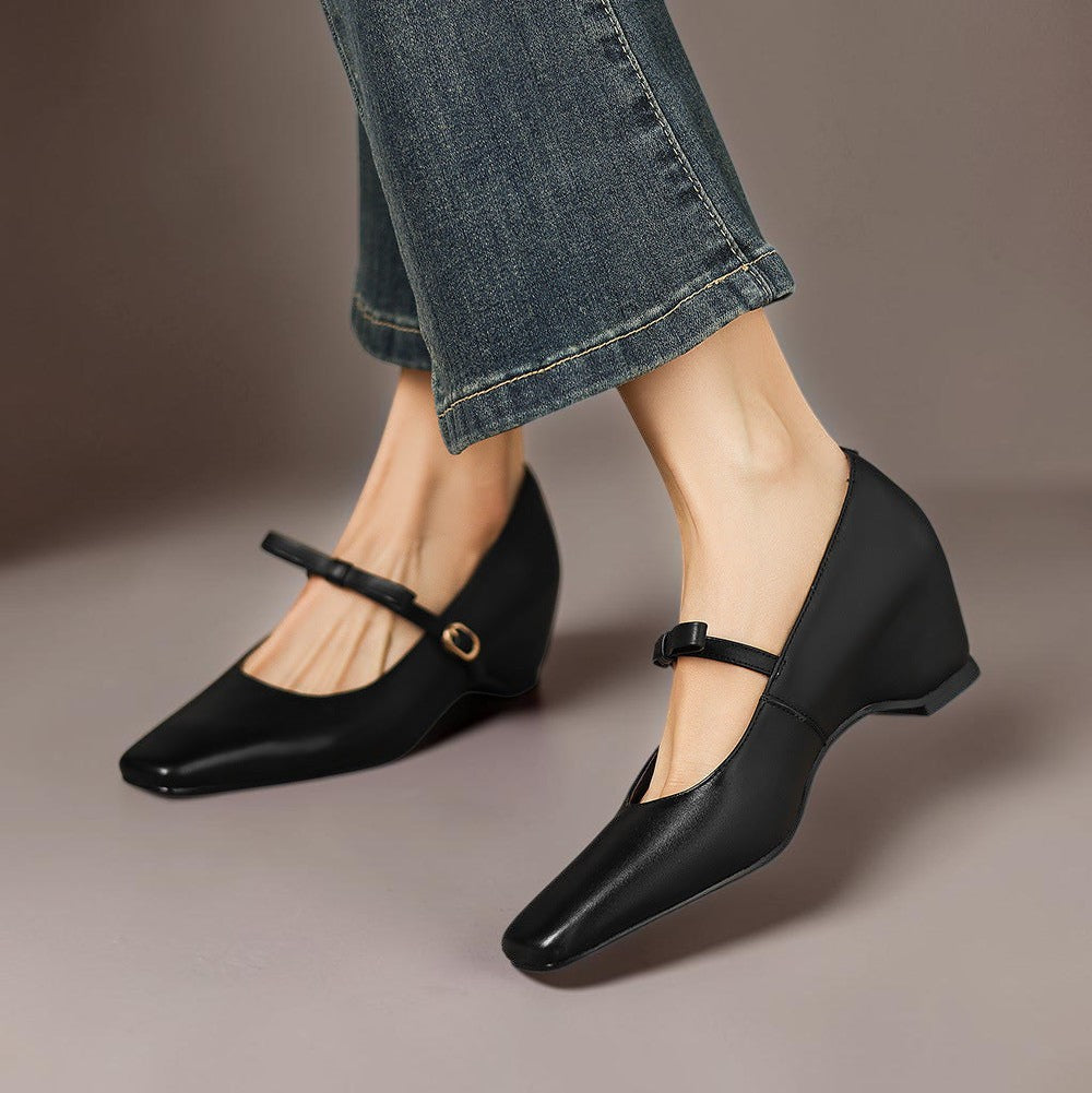 Madeline | Bow-Strap Mary Jane Pump