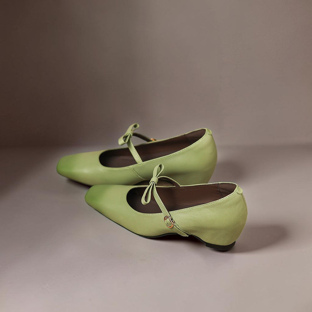 Madeline | Bow-Strap Mary Jane Pump