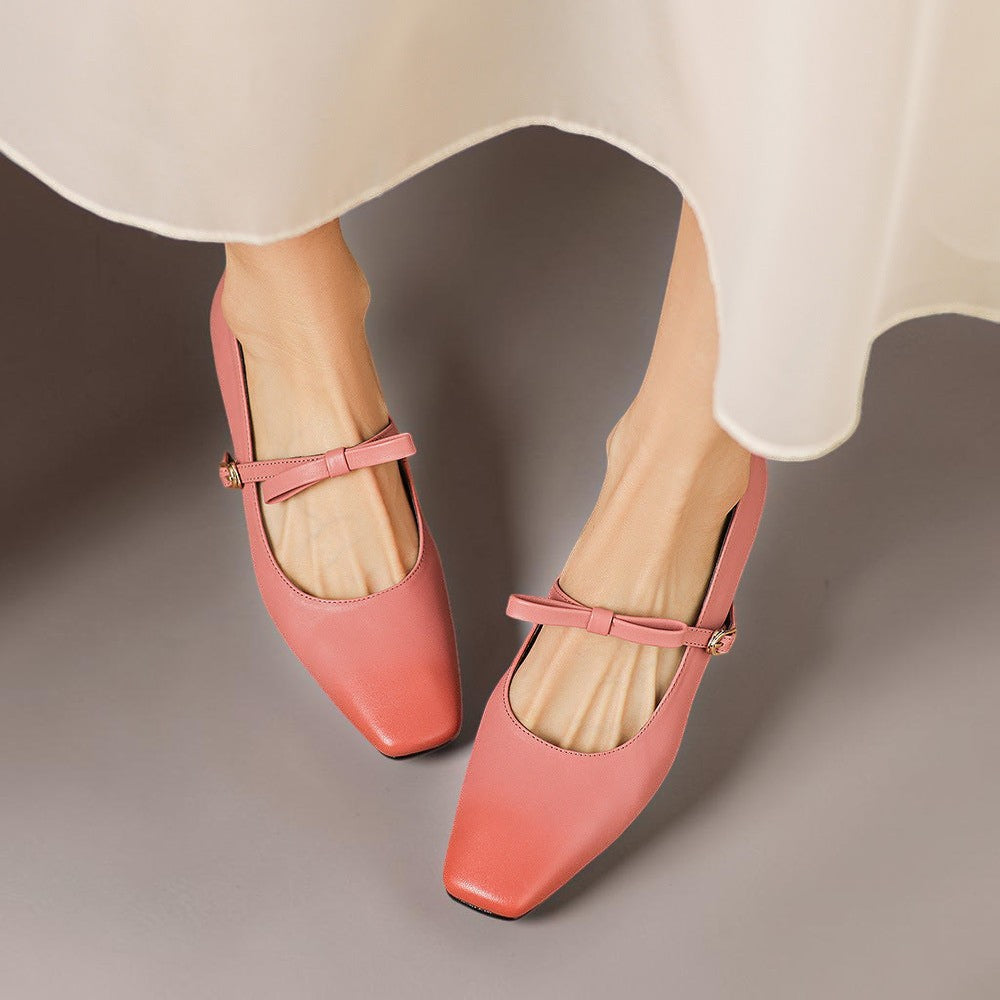 Madeline | Bow-Strap Mary Jane Pump
