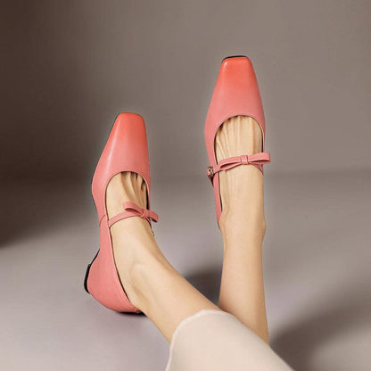Madeline | Bow-Strap Mary Jane Pump