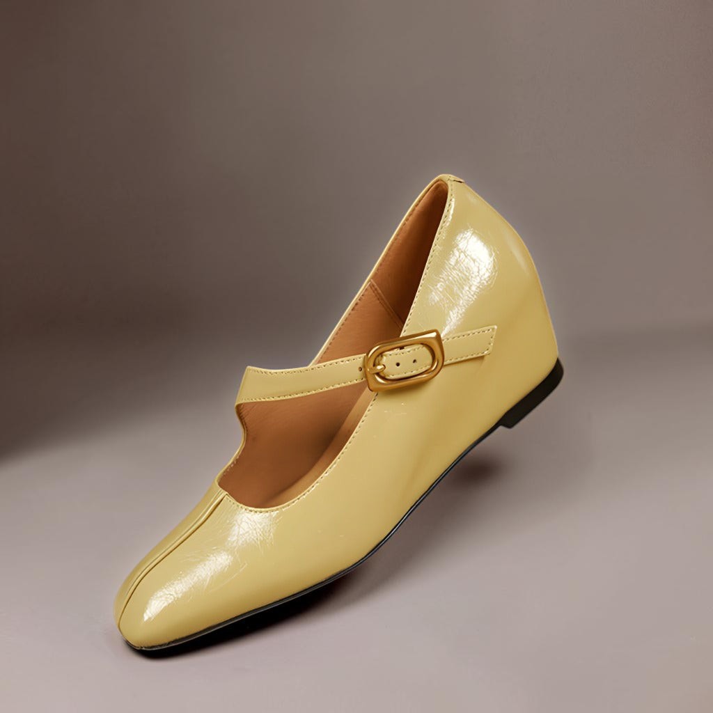 Alexandra | Genuine Leather Mary Jane Heels