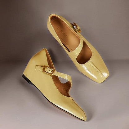 Alexandra | Genuine Leather Mary Jane Heels