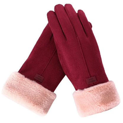 Women's Gloves | Fleece Lined Warm Winter