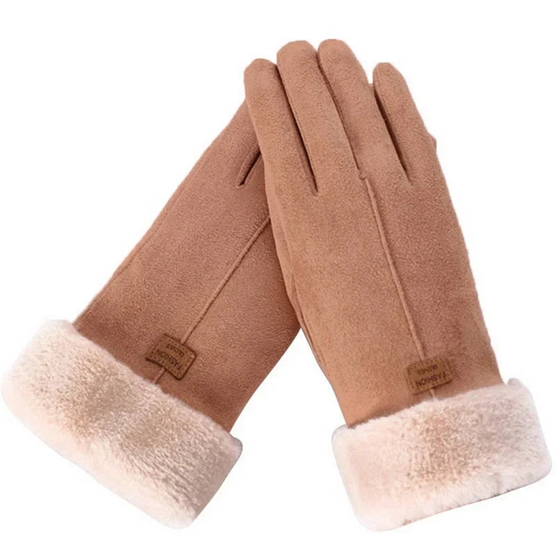 Women's Gloves | Fleece Lined Warm Winter