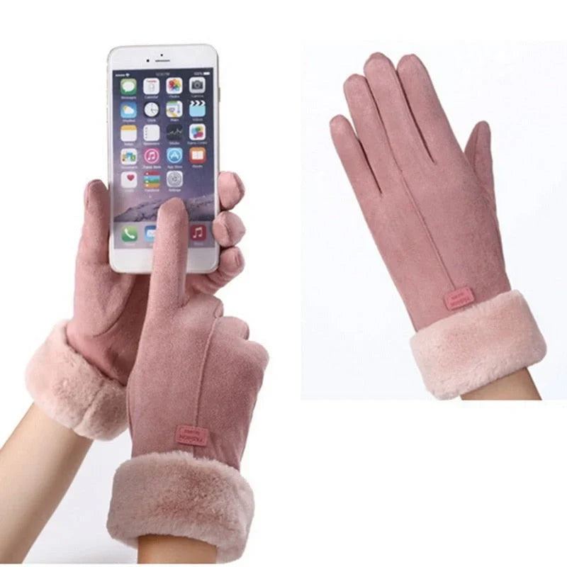 Women's Gloves | Fleece Lined Warm Winter