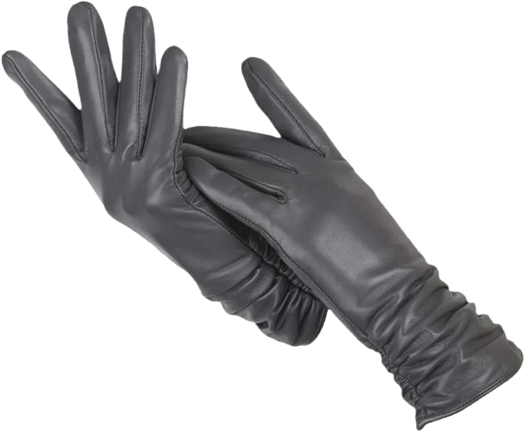 Women's Leather Gloves | Classic Warm Winter Essential