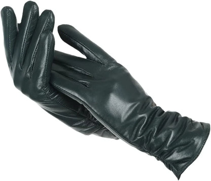 Women's Leather Gloves | Classic Warm Winter Essential