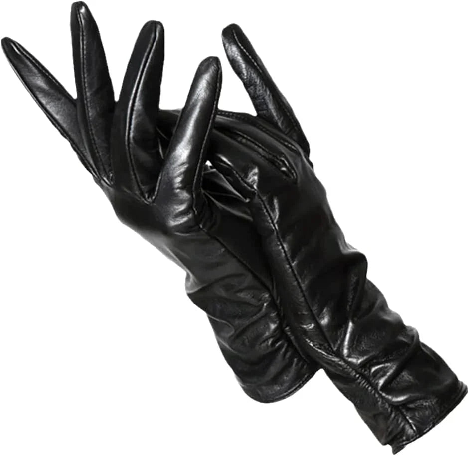 Women's Leather Gloves | Classic Warm Winter Essential