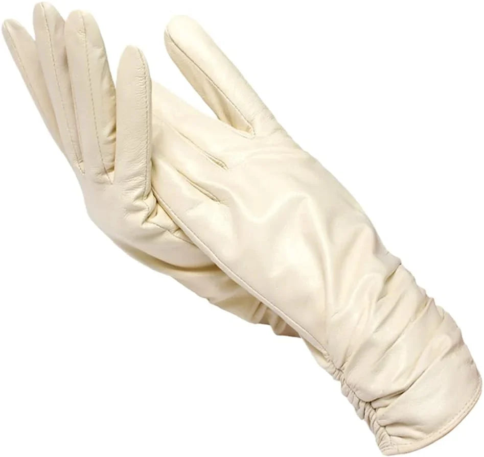 Women's Leather Gloves | Classic Warm Winter Essential