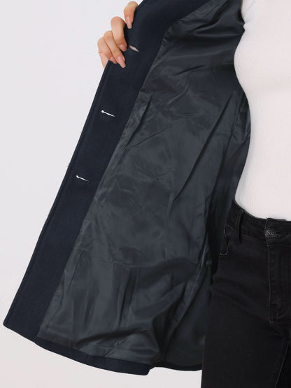 Women's Trench Coat | Classic Fit and Flare Button Front