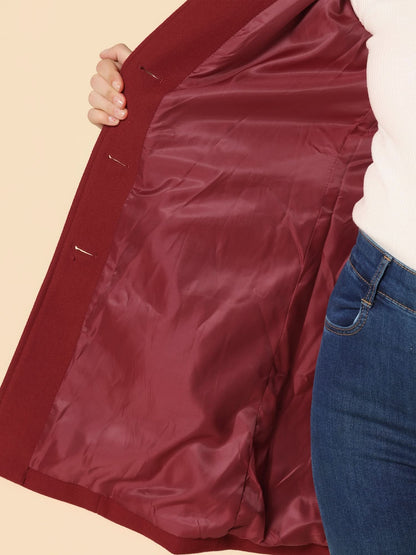 Women's Trench Coat | Classic Fit and Flare Button Front