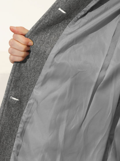 Women's Trench Coat | Classic Fit and Flare Button Front